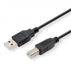 Logo USB kabel (2.0), USB A samec - USB B samec, 1.8m, DOPRODEJ