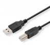 Logo USB kabel (2.0), USB A samec - USB B samec, 1.8m, DOPRODEJ