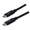 USB kabel (3.2 gen 1), USB C samec - USB C samec, 2m, 5 Gb/s, 5V/3A, černý, DOPRODEJ