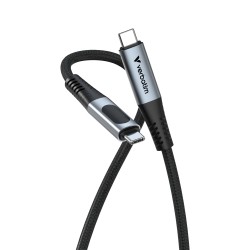 VERBATIM Kabel USB-C Sync & Charge, 100W, s displejem, 120cm