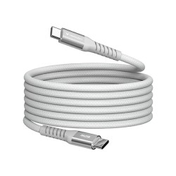 Verbatim USB-C kabel USB C samec - USB C samec, 60W, 1.2m, magnetický, šedý, box, 31850