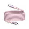 Verbatim USB-C kabel USB C samec - USB C samec, 60W, 1.2m, magnetický, růžový, box, 31853