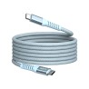 Verbatim USB-C kabel USB C samec - USB C samec, 100W, 1.2m, magnetický, modrý, box, 31856