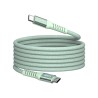 Verbatim USB-C kabel USB C samec - USB C samec, 100W, 1.2m, magnetický, zelený, box, 31855