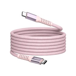 Verbatim USB-C kabel USB C samec - USB C samec, 100W, 1.2m, magnetický, růžový, box, 31857