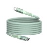 Verbatim USB-C kabel USB C samec - USB C samec, 60W, 1.2m, magnetický, zelený, box, 31864