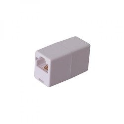 Spojka LAN kabelů, RJ45 samice - RJ45 samice, Logo nekřížená