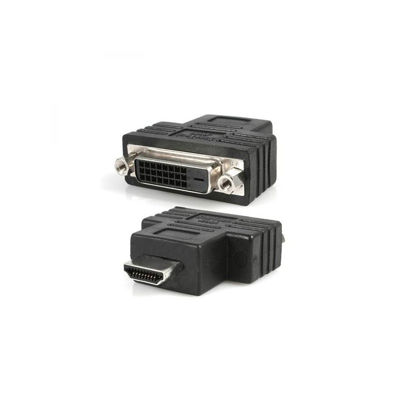 Video redukce, HDMI samec - DVI (24+1) samice, černá, Logo, DOPRODEJ
