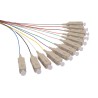 Pigtail 50/125 SCupc MM OM3 1,5m balení 12ks barvy