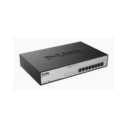 D-Link DGS-1008MP 8-port Gigabit PoE switch, 8x gigabit PoE RJ45, PoE budget 140W