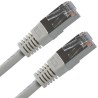 Síťový LAN kabel FTP patchcord, Cat.5e, RJ45 samec - RJ45 samec, 30 m, stíněný, šedý, economy, DOPRODEJ