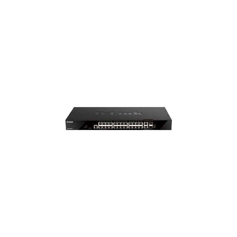 D-Link DGS-1520-28 24 ports GE + 2 10GE ports + 2 SFP+ Smart Managed Switch