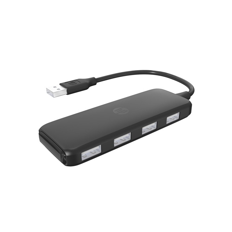USB (2.0) hub 4-port, DHC-CT110C, černý, Hewlett-Packard