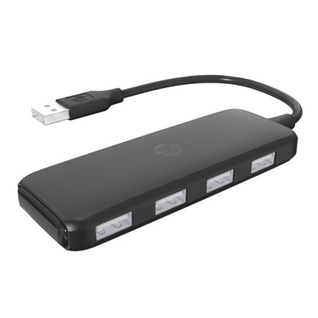 USB (2.0) hub 4-port, DHC-CT110C, černý, Hewlett-Packard, DOPRODEJ