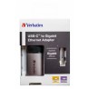 VERBATIM Adapter HUB USB-C to RJ45