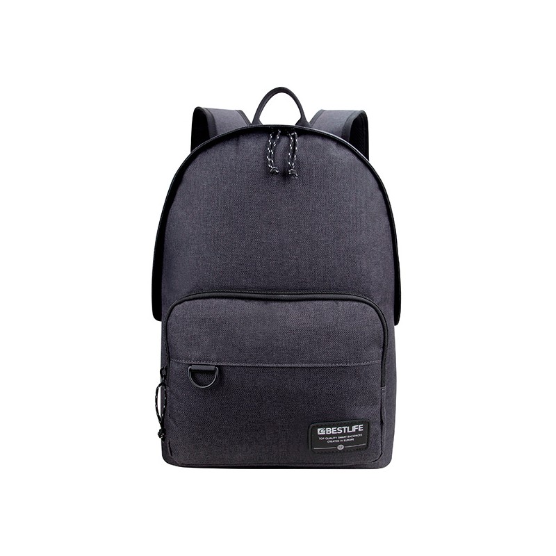 Batoh na notebook 15,6", Devon, šedý z polyesteru, Bestlife