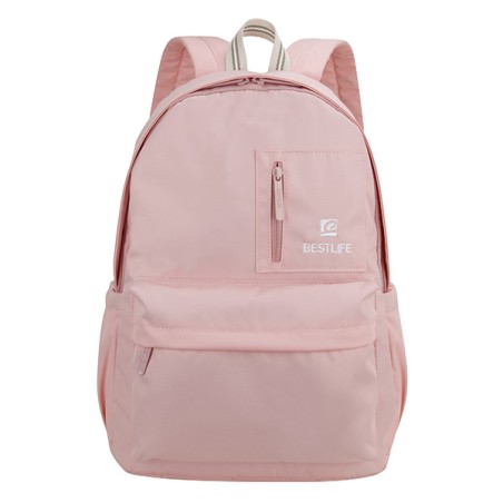Batoh na notebook 15.6", COL-Rainbow, růžový z polyesteru, Bestlife