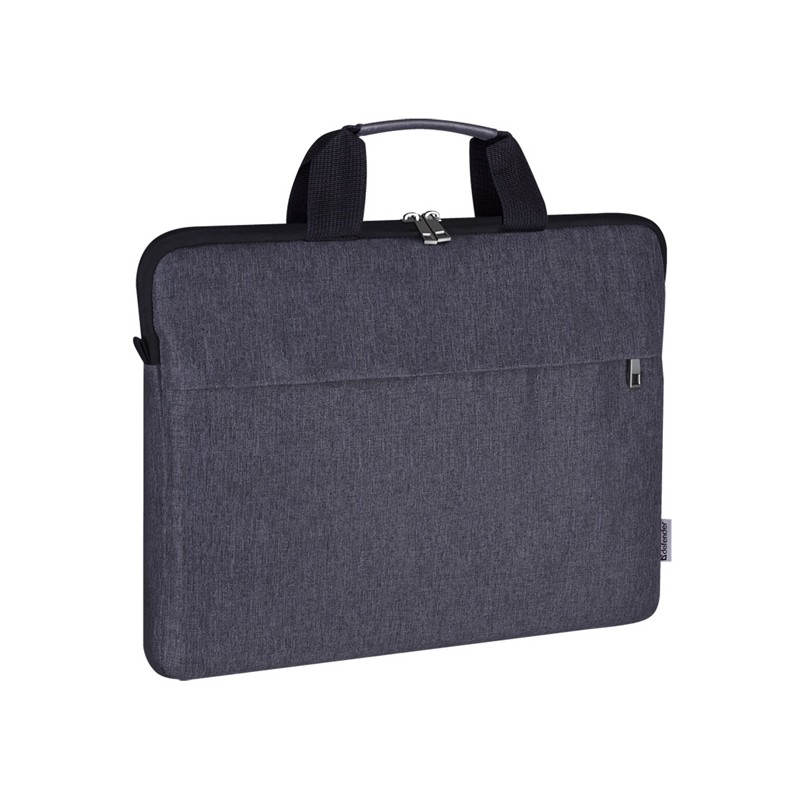 Taška na notebook 15,6", Chic, šedá z polyesteru, Defender