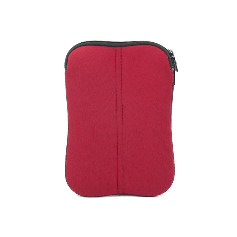Obal na tablet 7", červený z neoprénu