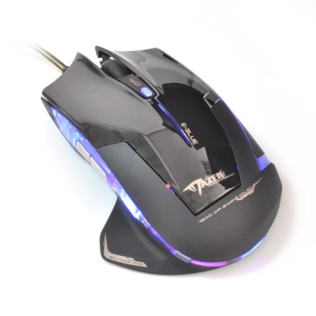 E-blue Mazer R Myš drátová, černá, 2400DPI
