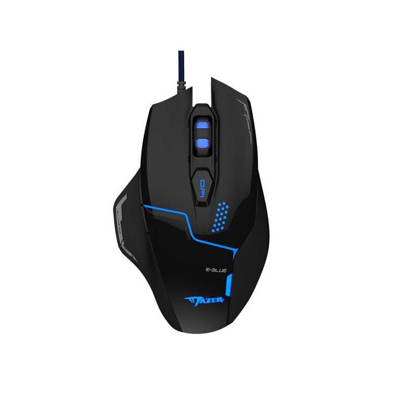 E-blue Mazer V2 Myš drátová, černá, 2500DPI