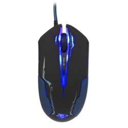 E-blue Auroza Myš drátová, černá, 3500DPI