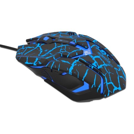E-blue Auroza Gaming Myš drátová, černá, 4000DPI EMS639BCCZIU