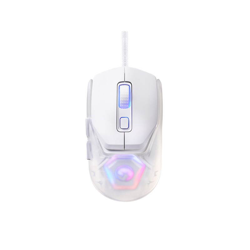 Marvo FIT LITE G1 Myš drátová, bílá, 12000DPI, + DáREK