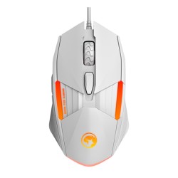 Marvo M291 Myš drátová, bílá, 6400DPI