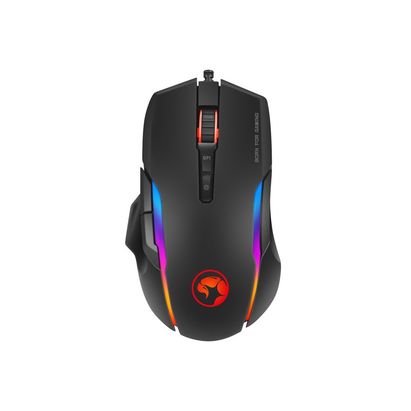Marvo G945 Myš drátová, černá, 10000DPI
