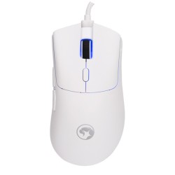 Marvo Niro 40 White Myš drátová, bílá, 12000DPI