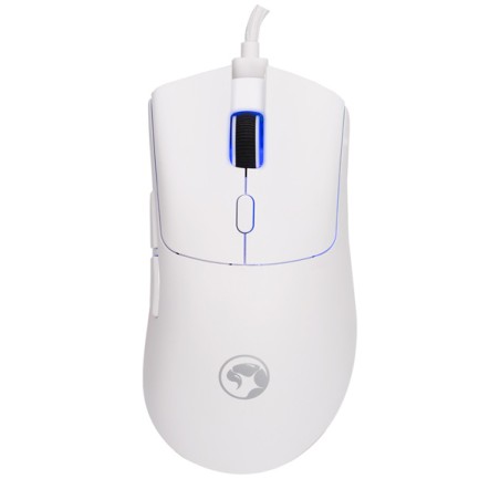 Marvo Niro 40 White Myš drátová, bílá, 12000DPI