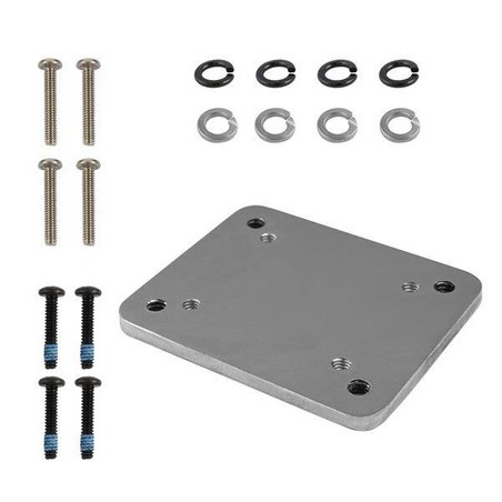 RAM 2.10" X 2.60" BACKING PLATE W/ HARDWARE