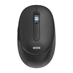 Marvo WM111 BK Myš bezdrátová, černá, 1600DPI