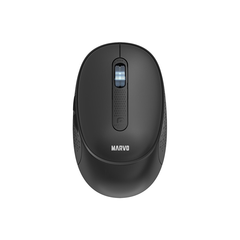 Marvo WM111 BK Myš bezdrátová, černá, 1600DPI