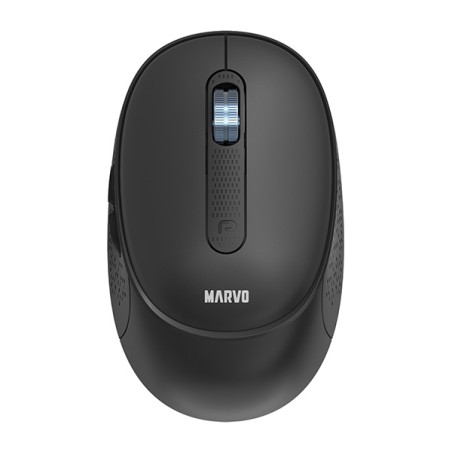 Marvo WM111 BK Myš bezdrátová, černá, 1600DPI