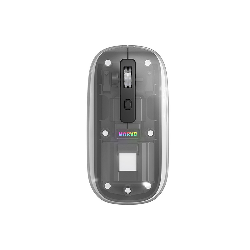 Marvo PRISM B10 Black Myš bezdrátová, černá, 1600DPI