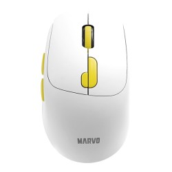 Marvo M809W Myš bezdrátová, bílá, 1600DPI