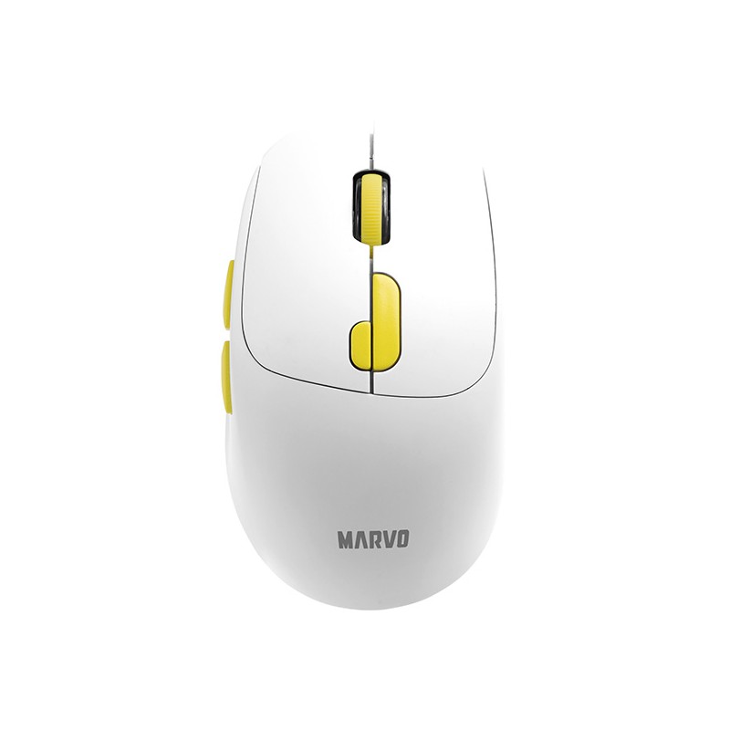 Marvo M809W Myš bezdrátová, bílá, 1600DPI