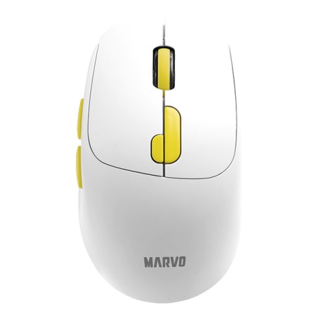 Marvo M809W Myš bezdrátová, bílá, 1600DPI