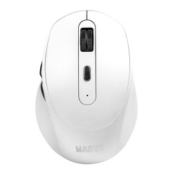 Marvo WM106W WH Myš bezdrátová, bílá, 1600DPI, DOPRODEJ
