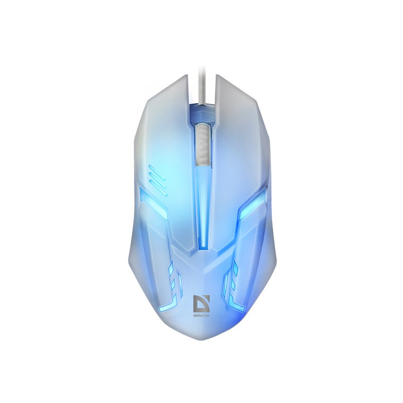 Defender Cyber MB-560L Myš drátová, bílá, 1200DPI