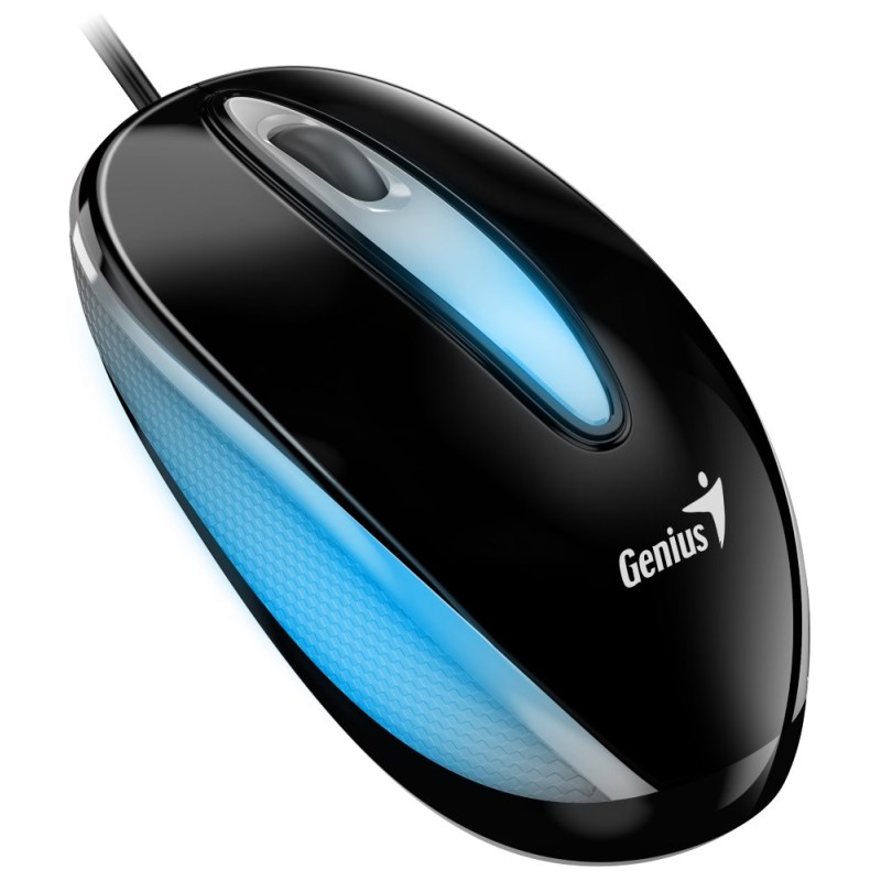 Genius DX-Mini Myš drátová, černá, 1000DPI