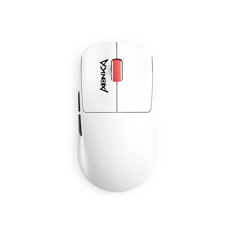 Marvo MONKA PRIME Myš bílá, 26000DPI, Tri-Mode