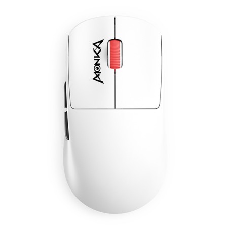 Marvo MONKA PRIME Myš bílá, 26000DPI, Tri-Mode