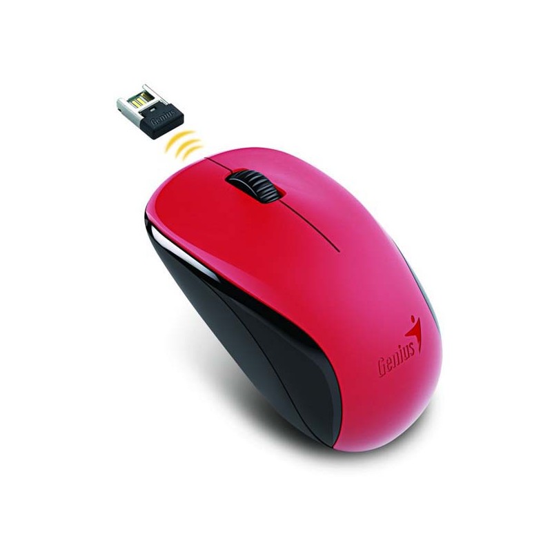 Genius NX-7000 Myš bezdrátová, červená, 1200DPI