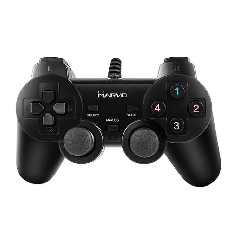 Gamepad Marvo GT-006, 15tl., USB, černý, vibrační
