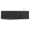 Genius KB-117 klávesnice drátová (USB) US, černá