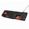Red Fighter K1 klávesnice drátová (USB) US, černá
