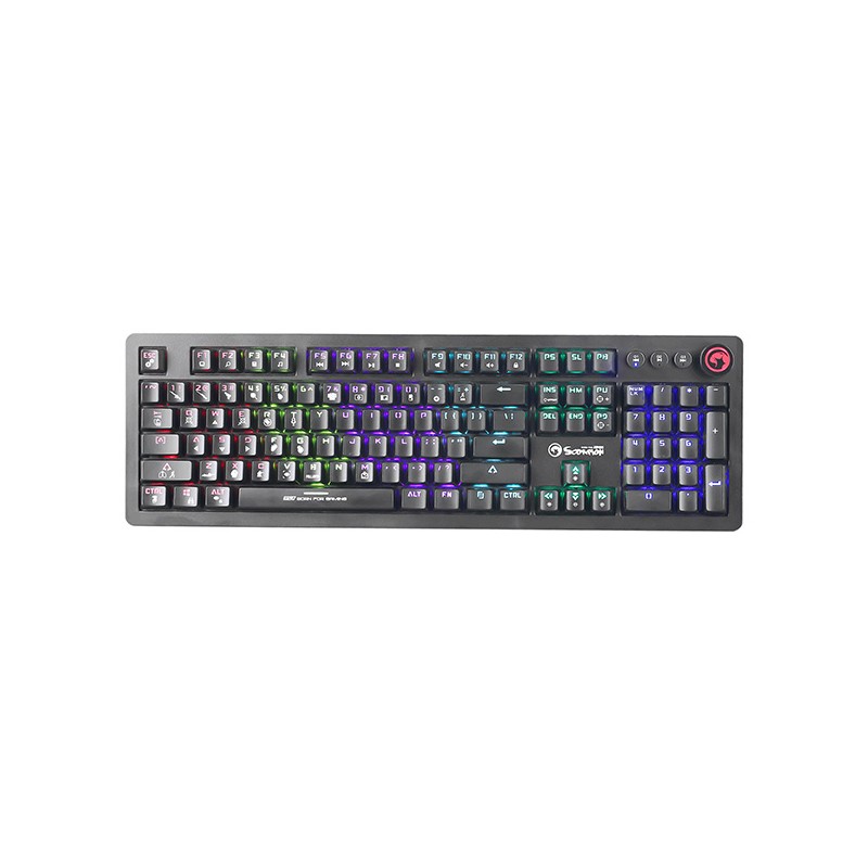 Marvo KG917 klávesnice drátová (USB) US, černá mechanická